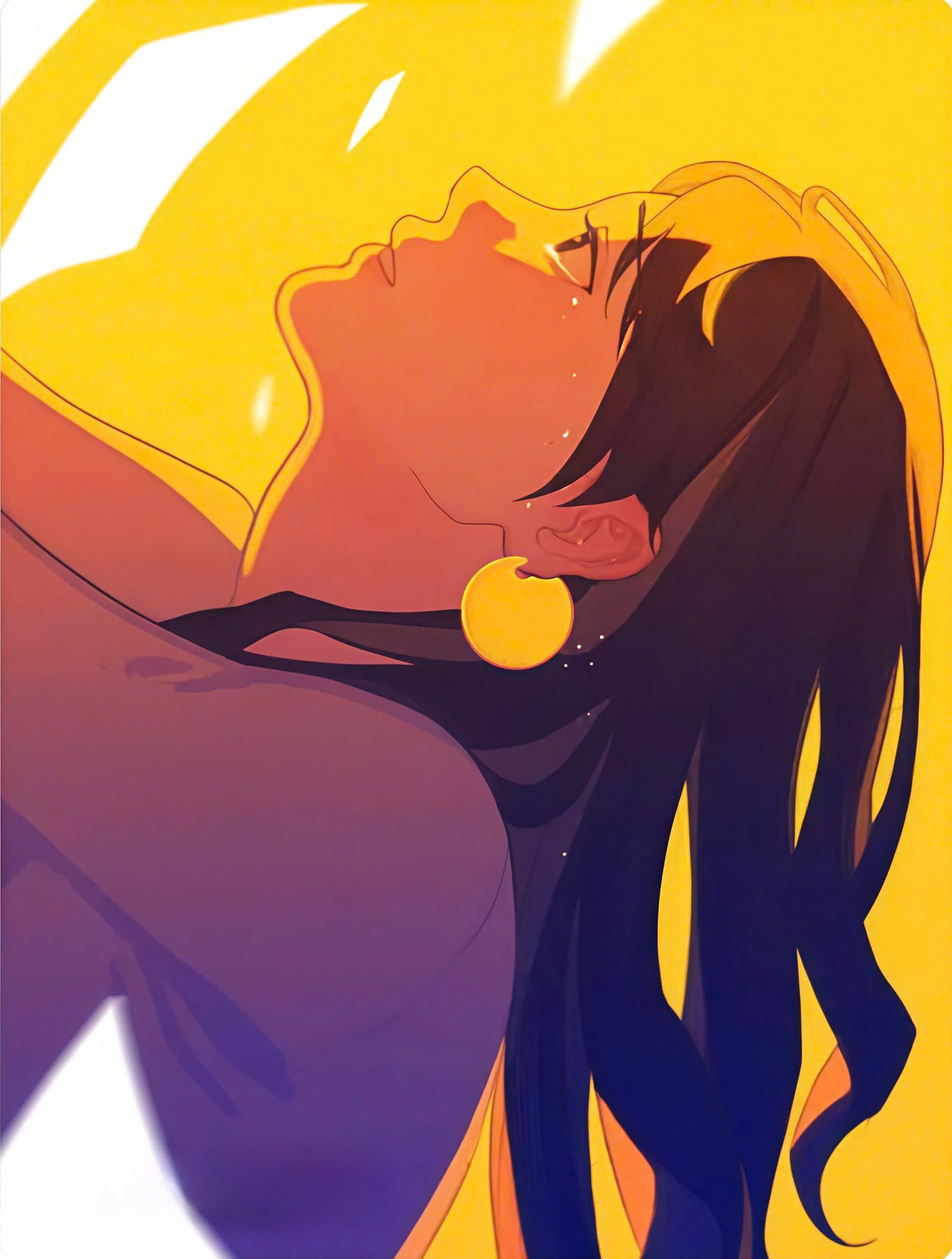 Hoàng hôn và ánh đèn